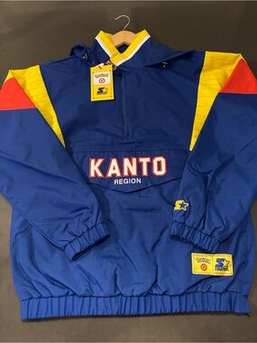 STARTER Jacket Pokemon 30th Anniversary Target Colab- Unisex Size S